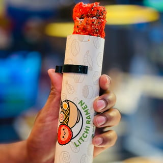 Push Pop Hot Cheeto Shrimp Tempura Roll
