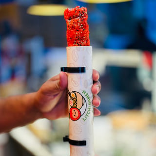Push Pop Hot Cheeto Spicy Tuna Or Salmon Roll