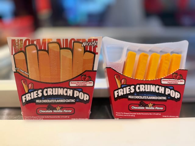 French Fry Ice Cream.