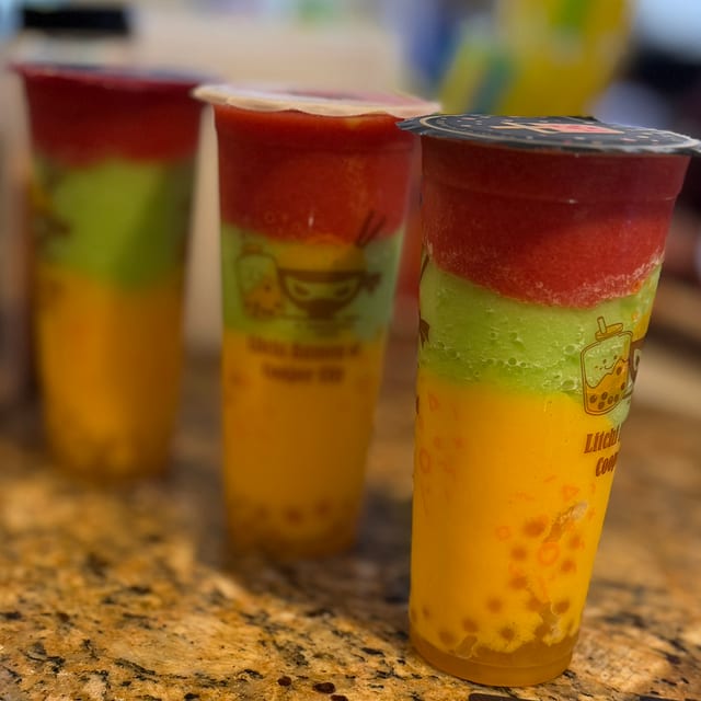 Smoothies - 3 flavors.