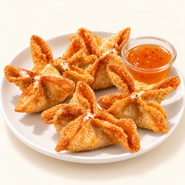 Home Made Crab Rangoon.
