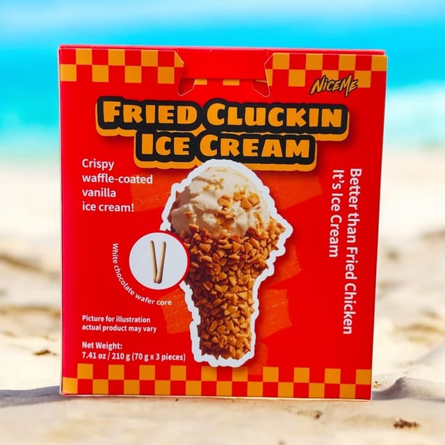 Fried Chicken Ice Cream.