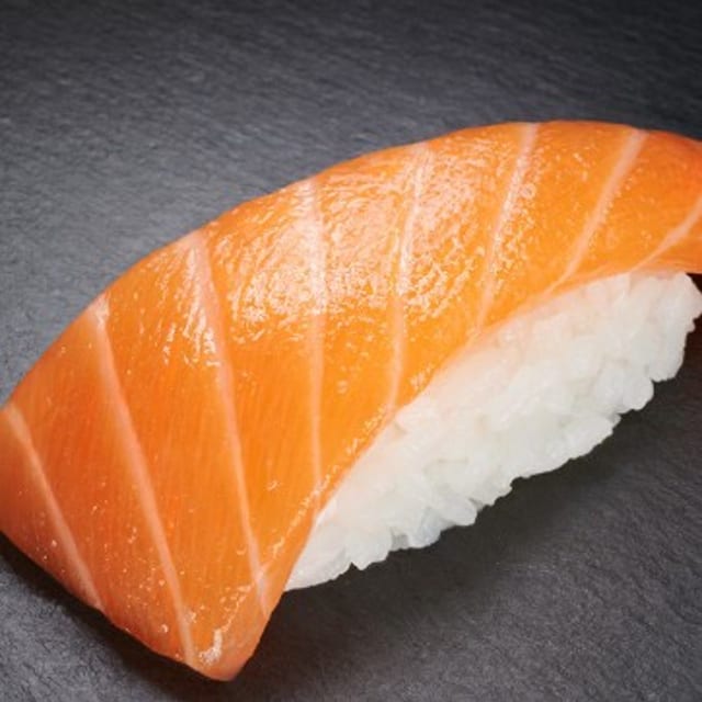 Sake (Salmon) With Rice.