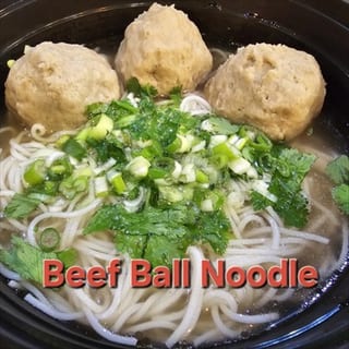 Beef Meat Ball Noodle