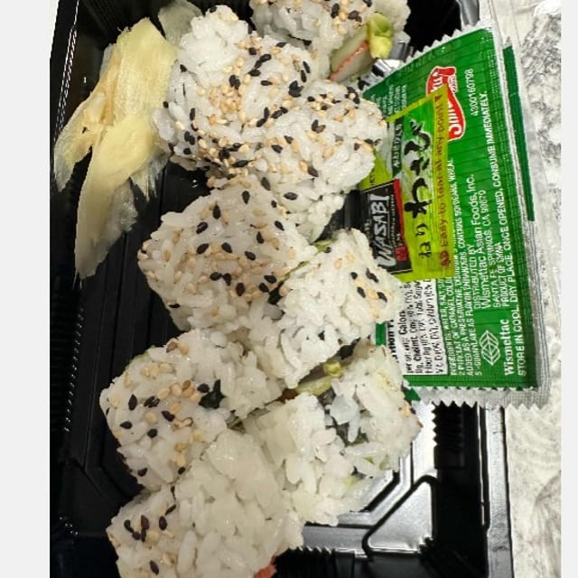 Sushi Plate 10 Rolls.