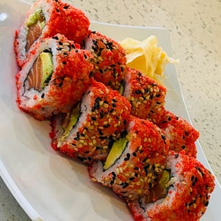 Hot Cheeto Spicy Tuna Or Salmon Roll