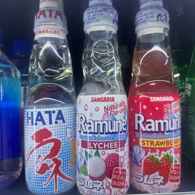 Ramune Soda.