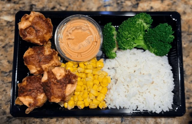 Kids Meal Shumai Shrimp.