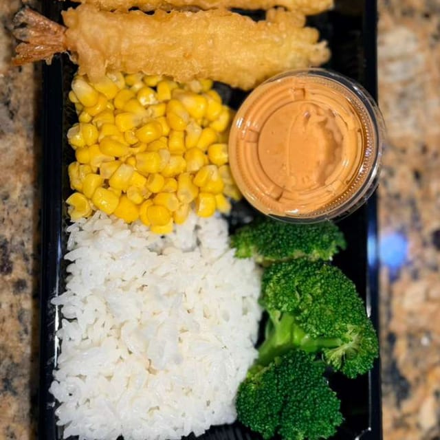 Kids Meal Shrimp Tempura.